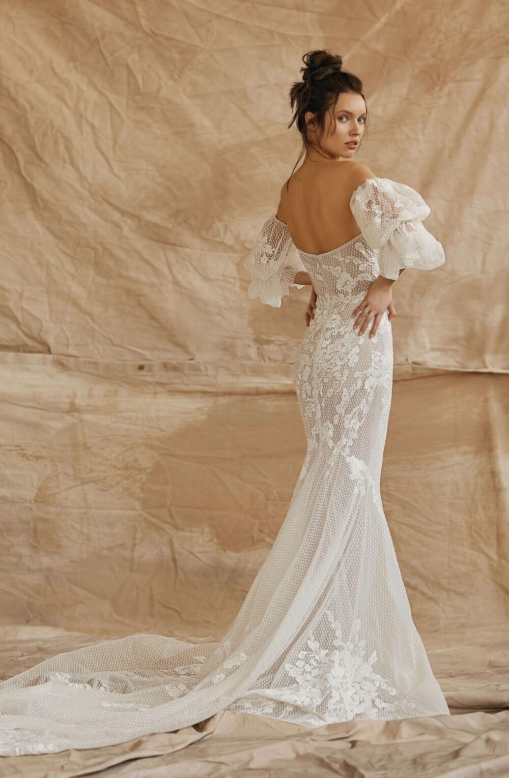 A-Line Maxi Long Prom Dresses for Women with Mesh - Image 2